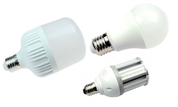 DC kompatible E27 LED Lampen