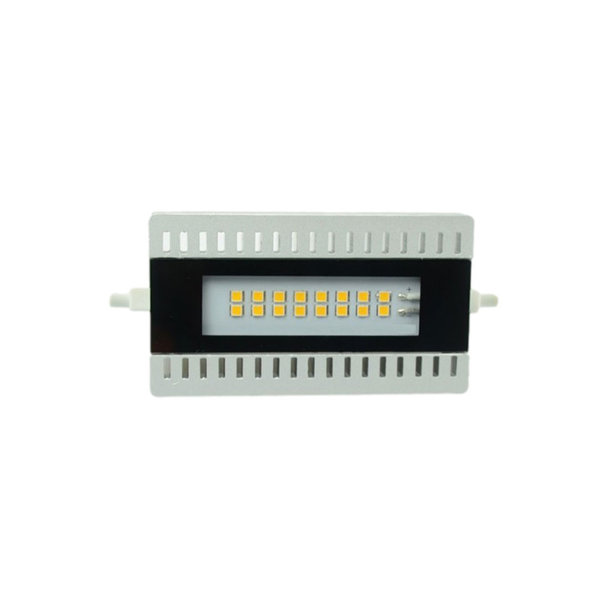 DC kompatible LED Stablampe R7S 118mm 10W 900lm 2700K Warmweiß 110-230V AC 80-230 V DC