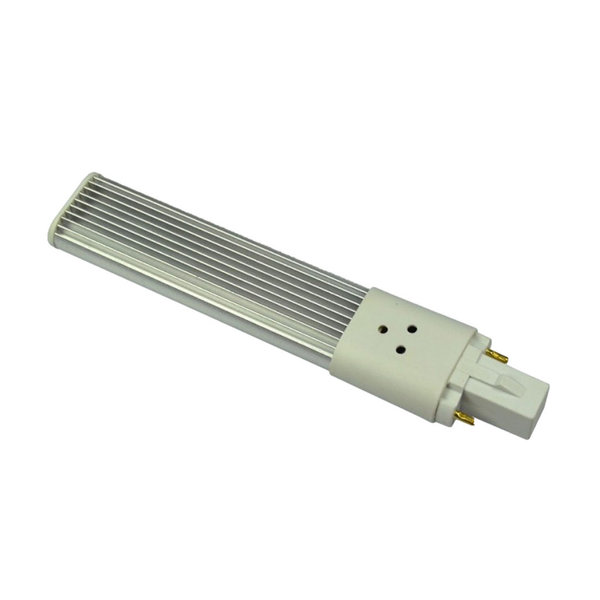 DC kompatible LED Kompaktleuchtstofflampe G23 6W 550lm 3000K Warmweiß 180-260V AC 180-269V DC