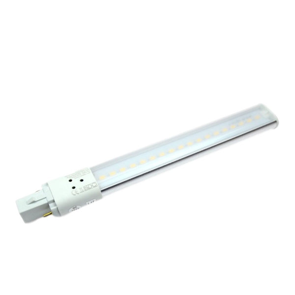 DC kompatible LED Kompaktleuchtstofflampe G23 8W 800lm 4000K Neutralweiß 180-260V AC 180-269V DC